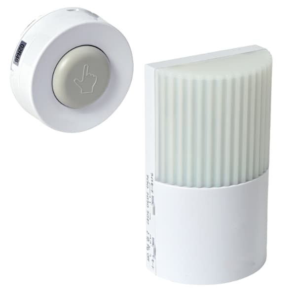 無線チャイムＸプラス　防水コールボタン＆コンセントチャイム QQ-30303bの商品写真