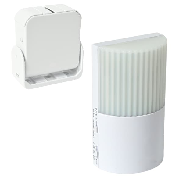 無線チャイムＸプラス　人感センサー （白）＆コンセントチャイム QQ-30314bの商品写真