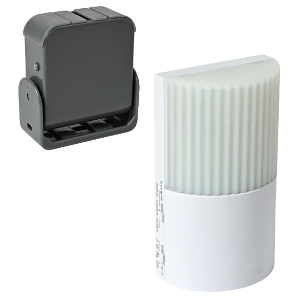 無線チャイムＸプラス　人感センサー （グレー）＆コンセントチャイム QQ-30319bの商品写真
