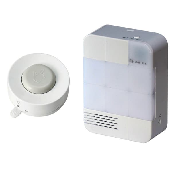 無線チャイムXプラス　防水コールボタン＆６ｃｈチャイムQQ-30303eの画像
