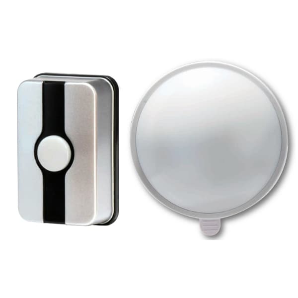 無線チャイムXプラス　玄関ボタン＆ＬＥＤライトQQ-30311fの画像