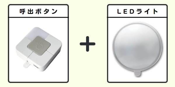 呼出ボタン + ＬＥＤライト