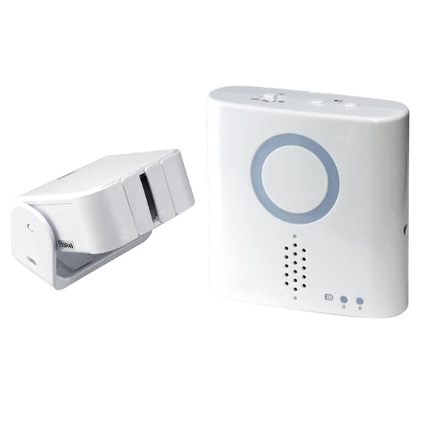 人感センサー・チャイムセット（白）QQ-30314aの画像