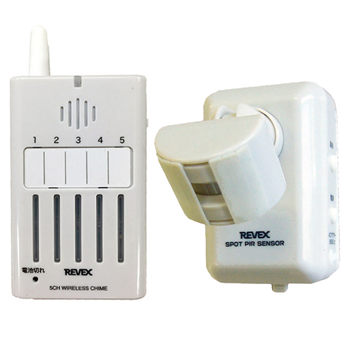 無線チャイムX50 人感センサー・携帯チャイムセットの商品画像