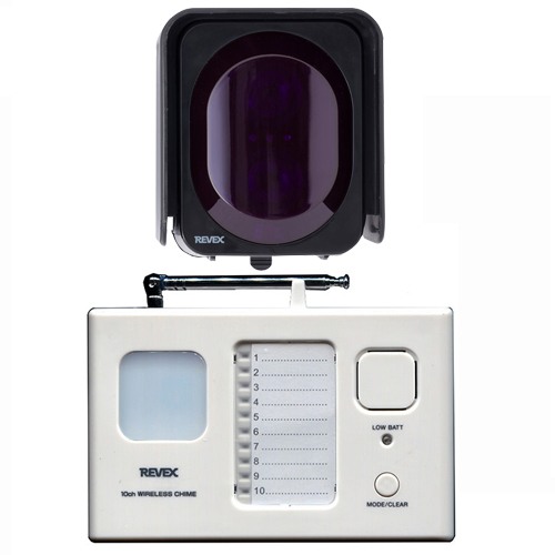 無線チャイムX50 赤外線ビームセンサー・10チャンネルチャイムセットの商品画像