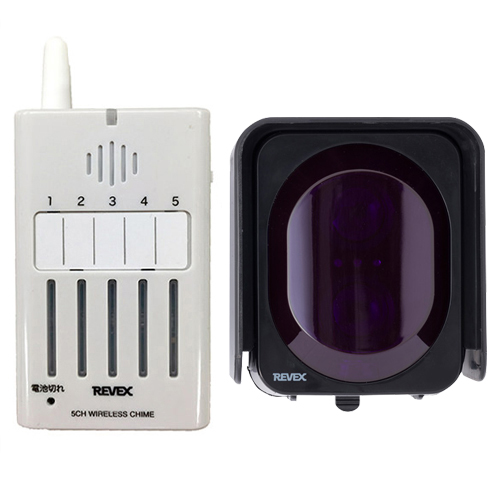 無線チャイムX50 赤外線ビームセンサー・携帯チャイムセットの商品画像