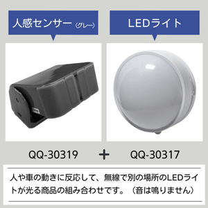 人感センサー・LEDライト