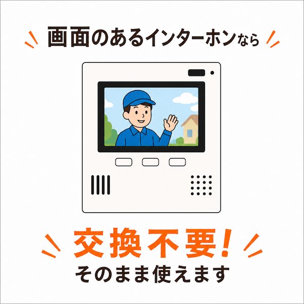インターホンの買い替え不要。モニター付き親機ならそのまま使える補助チャイムの導入メリット。